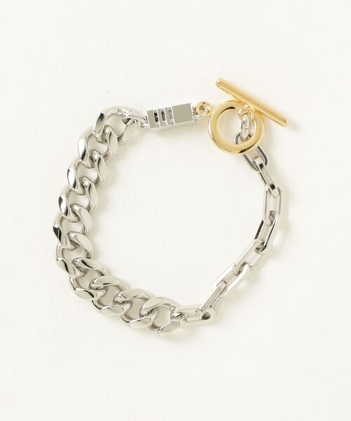 Jieda（ジエダ）の「【JieDa】SWITCHING BRACELET-A（ブレスレット・メンズ・ゴールド/シルバー・FREE）」の7枚目の写真