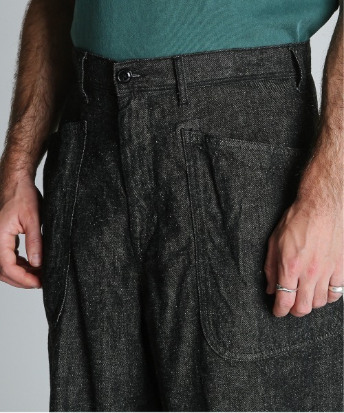 schott（ショット）の「Schott/ショット/JAPAN NEP DENIM SHORTS/ジャパン ネップデニム ショーツ（デニムパンツ・メンズ・ブラック/インディゴブルー・M/L/XL）」の14枚目の写真