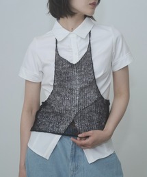 FEKETE | airy sheer halter knit / シアーホルターネックニット(ニット/セーター)