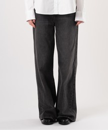 Levi's(���[�o�C�X)��Levi's/���[�o�C�X RIBCAGE WIDE LEG �W�[���Y �u���b�N(�f�j���p���c)