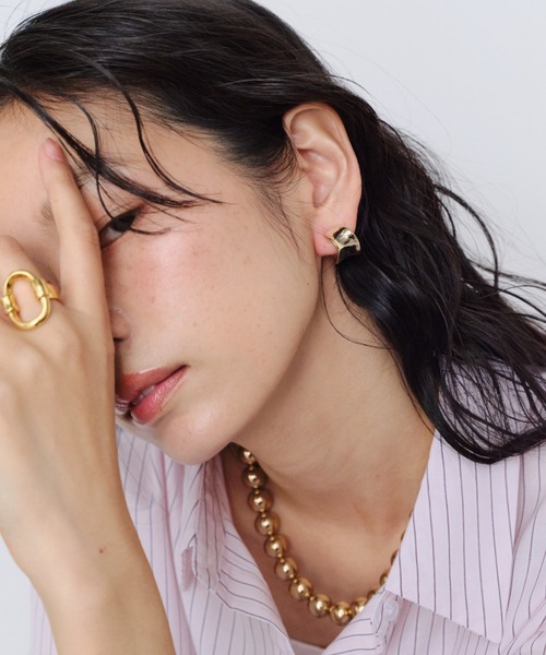 Shelly island（シェリーアイランド）の「クリップイヤリング（イヤリング・レディース・ゴールド/シルバー・FREE）」の8枚目の写真