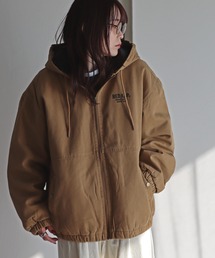 COURO（コウロ）の「【RED KAP/レッドキャップ】 ダックフーデッドジャケット（ブルゾン）」