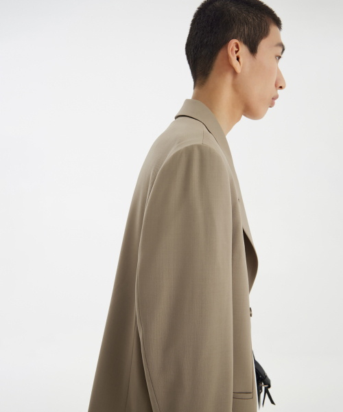 YOUTH（ユース）の「Notched Collar Jacket - Biege（テーラードジャケット・レディース・その他・S/M/L）」の7枚目の写真