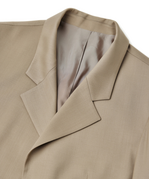 YOUTH（ユース）の「Notched Collar Jacket - Biege（テーラードジャケット・レディース・その他・S/M/L）」の12枚目の写真