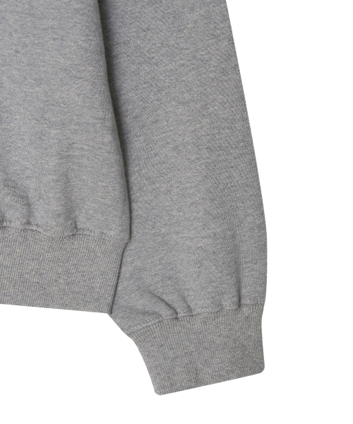 MENASOO(ミナス)の「Round Neck Running Zipup Cardigan_Melange(カーディガン/ボレロ・レディース・グレー・F)」の16枚目の写真