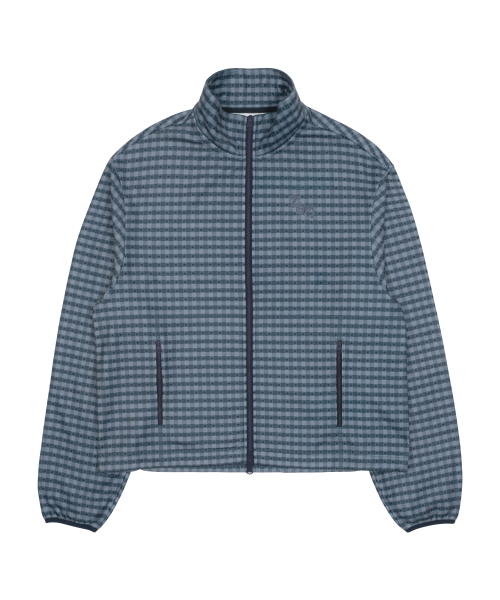 THECOLDESTMOMENT(ザコールデストモーメント)の「TCM starfish mini check fleece (navy)(その他アウター・レディース・その他・M/L)」の1枚目の写真