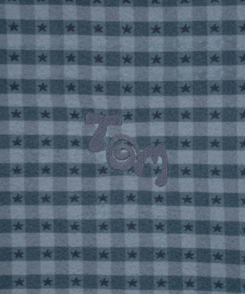 THECOLDESTMOMENT(ザコールデストモーメント)の「TCM starfish mini check fleece (navy)(その他アウター・レディース・その他・M/L)」の4枚目の写真