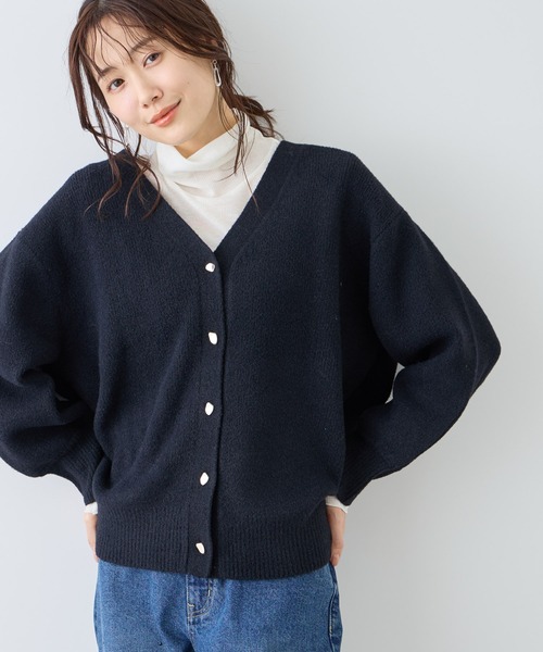 ROPE' PICNIC(ロペピクニック)の「ラメシアーリブタートルトップス(Tシャツ/カットソー・レディース・ホワイト/ブラック・FREE)」の10枚目の写真