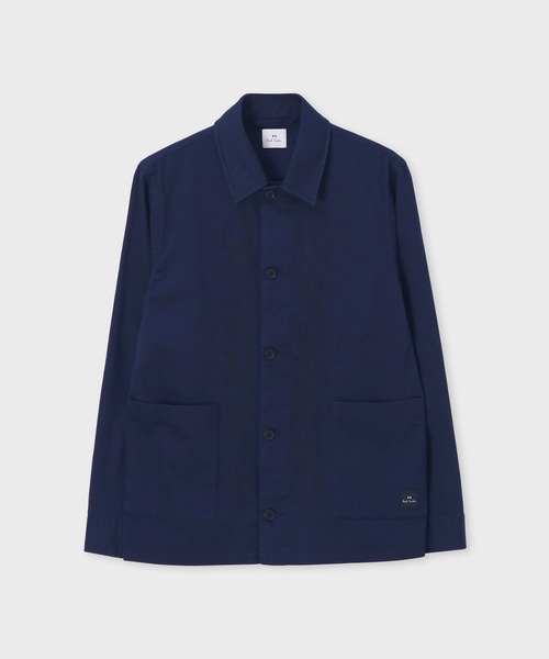 PS by Paul Smith ピーエスバイポールスミス ブラウス M 紺 【古着】【中古】【送料無料】 中古・古着通販】Paul Smith BLACK (ポールスミスブラック