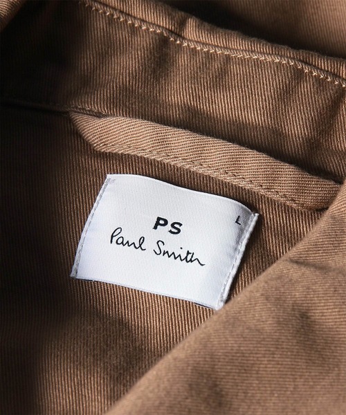 PS Paul Smith(ピーエスポールスミス)の「ヘリテージツイル エンブロイダリー カバーオール / 162300 890ZE(シャツ/ブラウス・メンズ・キャメル/ネイビー・SMALL/MEDIUM/LARGE/X-LARGE)」の12枚目の写真