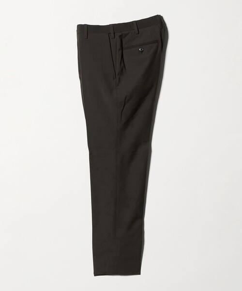 green label relaxing(グリーンレーベルリラクシング)の「A+ TWPU トロピカル無地 スリム セットアップ パンツ スラックス -ウォッシャブル・ストレッチ・ウエストアジャスター-(スーツパンツ・メンズ・ブラック/ネイビー/ダークグレー/ロイヤルブルー/ダークブラウン・M/XXL/S/L/XL)」の9枚目の写真