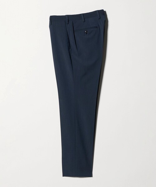 green label relaxing(グリーンレーベルリラクシング)の「A+ TWPU トロピカル無地 スリム セットアップ パンツ スラックス -ウォッシャブル・ストレッチ・ウエストアジャスター-(スーツパンツ・メンズ・ブラック/ネイビー/ダークグレー/ロイヤルブルー/ダークブラウン・M/XXL/S/L/XL)」の14枚目の写真