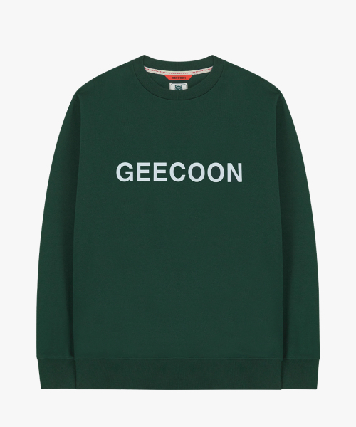 シグニチャービッグロゴスウェットシャツ GEE248-103 グリーン
