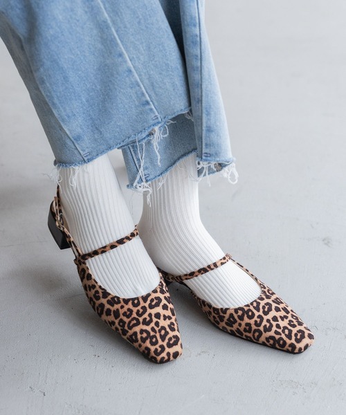 A part by（アパートバイ）の「ワンストラップフラットミュール（パンプス・レディース・ブラック/ブラウン系その他・MEDIUM/LARGE）」の13枚目の写真