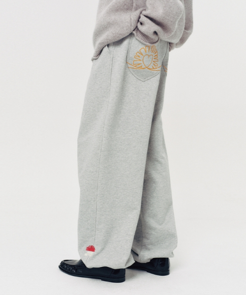 SUNRISE SWEAT JOGGER PANTS GREY