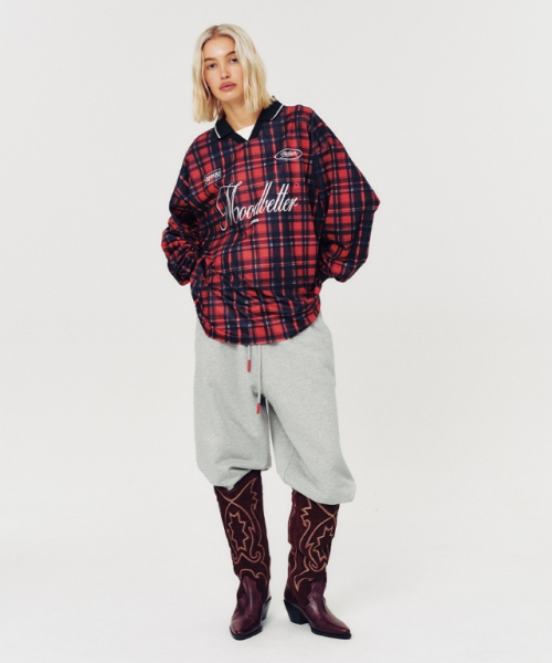 MOODBETTER（ムード ベター）の「SUNRISE SWEAT JOGGER PANTS GREY（スウェットパンツ・レディース・その他・FREE）」の5枚目の写真