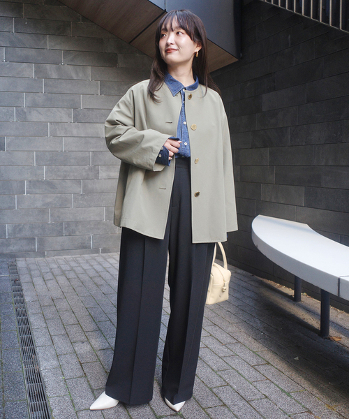 SLOBE IENA（スローブイエナ）の「MARLON/マーロン ミニボストンバッグ（ボストンバッグ・レディース・ブラウン/アイボリー・FREE）」の13枚目の写真