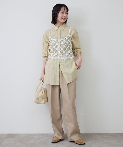 SLOBE IENA（スローブイエナ）の「MARLON/マーロン ミニボストンバッグ（ボストンバッグ・レディース・ブラウン/アイボリー・FREE）」の18枚目の写真