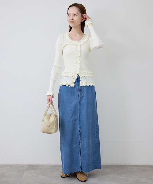 SLOBE IENA（スローブイエナ）の「MARLON/マーロン ミニボストンバッグ（ボストンバッグ・レディース・ブラウン/アイボリー・FREE）」の20枚目の写真