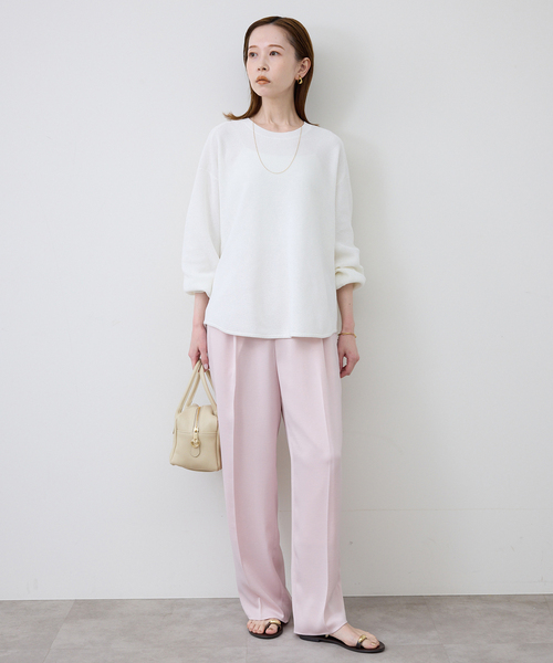 SLOBE IENA（スローブイエナ）の「MARLON/マーロン ミニボストンバッグ（ボストンバッグ・レディース・ブラウン/アイボリー・FREE）」の4枚目の写真