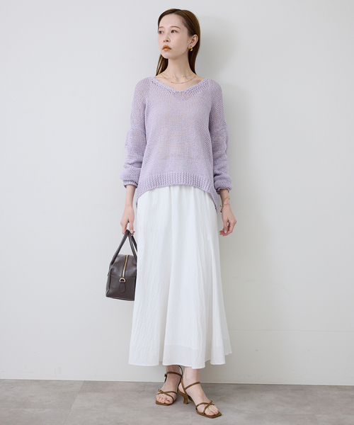 SLOBE IENA（スローブイエナ）の「MARLON/マーロン ミニボストンバッグ（ボストンバッグ・レディース・ブラウン/アイボリー・FREE）」の17枚目の写真