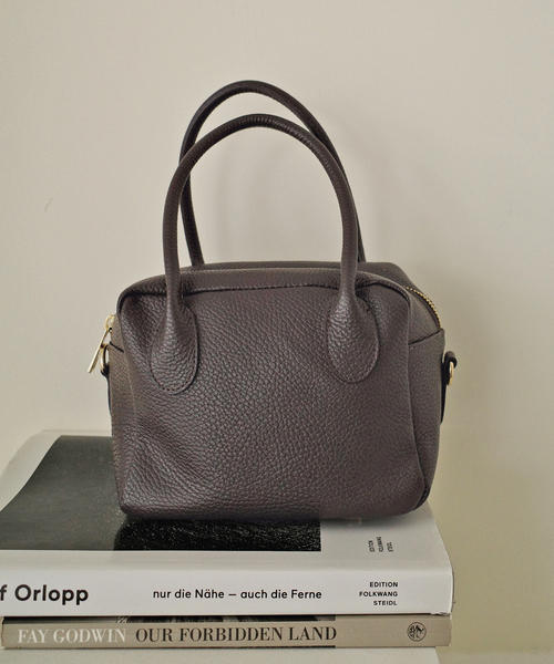 SLOBE IENA（スローブイエナ）の「MARLON/マーロン ミニボストンバッグ（ボストンバッグ・レディース・ブラウン/アイボリー・FREE）」の21枚目の写真