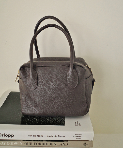 SLOBE IENA（スローブイエナ）の「MARLON/マーロン ミニボストンバッグ（ボストンバッグ・レディース・ブラウン/アイボリー・FREE）」の22枚目の写真