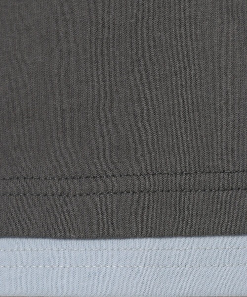 PBLIM（ページボーイリム）の「《UNISEX》レイヤードルーズロンＴ SS（Tシャツ/カットソー・レディース・グレー/イエロー系その他/グレー系その他・FREE）」の14枚目の写真