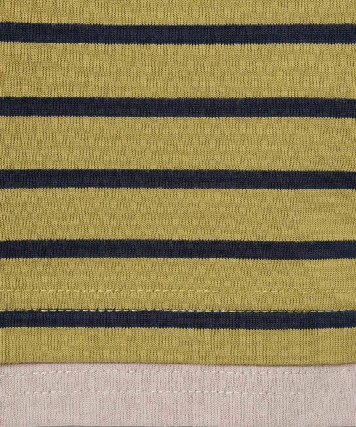 PBLIM（ページボーイリム）の「《UNISEX》レイヤードルーズロンＴ SS（Tシャツ/カットソー・レディース・グレー/イエロー系その他/グレー系その他・FREE）」の4枚目の写真