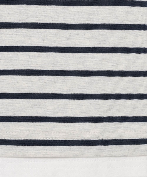 PBLIM（ページボーイリム）の「《UNISEX》レイヤードルーズロンＴ SS（Tシャツ/カットソー・レディース・グレー/イエロー系その他/グレー系その他・FREE）」の7枚目の写真