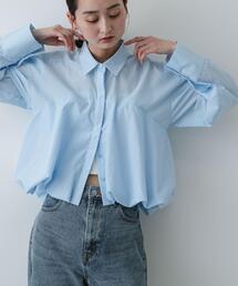 SENSE OF PLACE by URBAN RESEARCH | 『イージーケア』シルバーボタンバルーンシャツ(シャツ/ブラウス)