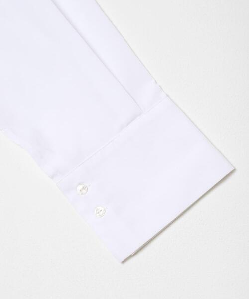 SENSE OF PLACE by URBAN RESEARCH（センスオブプレイスバイアーバンリサーチ）の「『イージーケア』シルバーボタンバルーンシャツ（シャツ/ブラウス・レディース・ブラック/アイボリー/ブルー系その他・ONE）」の9枚目の写真