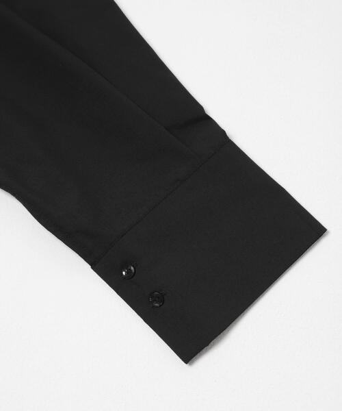 SENSE OF PLACE by URBAN RESEARCH（センスオブプレイスバイアーバンリサーチ）の「『イージーケア』シルバーボタンバルーンシャツ（シャツ/ブラウス・レディース・ブラック/アイボリー/ブルー系その他・ONE）」の16枚目の写真