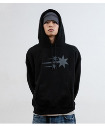 3STAR HOODIE_BLACK(NG2GSUM400A)