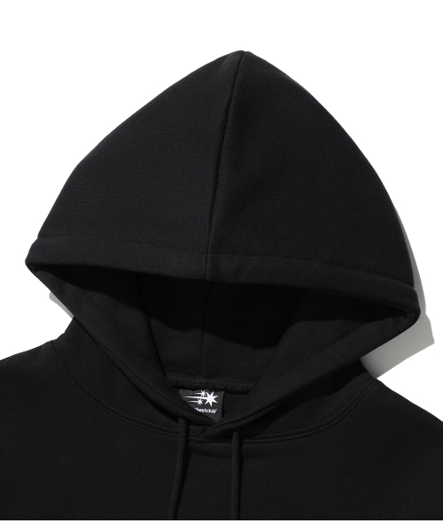NICE GHOST CLUB（ナイスゴーストクラブ）の「3STAR HOODIE_BLACK(NG2GSUM400A)（パーカー・レディース・ブラック・SMALL/MEDIUM/LARGE）」の4枚目の写真