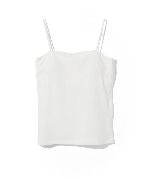 MIDIUMISOLID（ミディウミソリッド）の「MIDIUMISOLID for Ladies パッド入りチューブトップ（Tシャツ/カットソー・レディース・ブラック/オフホワイト・FREE）」の16枚目の写真