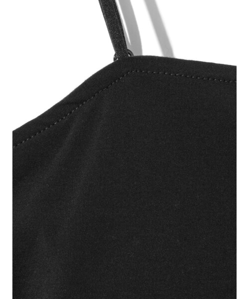 MIDIUMISOLID（ミディウミソリッド）の「MIDIUMISOLID for Ladies パッド入りチューブトップ（Tシャツ/カットソー・レディース・ブラック/オフホワイト・FREE）」の18枚目の写真