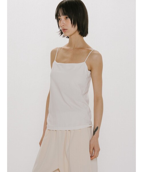 MIDIUMISOLID（ミディウミソリッド）の「MIDIUMISOLID for Ladies パッド入りチューブトップ（Tシャツ/カットソー・レディース・ブラック/オフホワイト・FREE）」の19枚目の写真