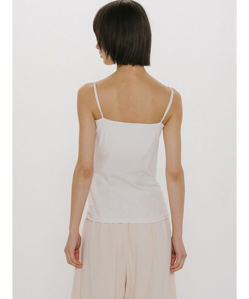 MIDIUMISOLID（ミディウミソリッド）の「MIDIUMISOLID for Ladies パッド入りチューブトップ（Tシャツ/カットソー・レディース・ブラック/オフホワイト・FREE）」の21枚目の写真