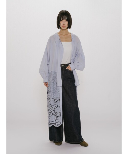 MIDIUMISOLID（ミディウミソリッド）の「MIDIUMISOLID for Ladies パッド入りチューブトップ（Tシャツ/カットソー・レディース・ブラック/オフホワイト・FREE）」の22枚目の写真