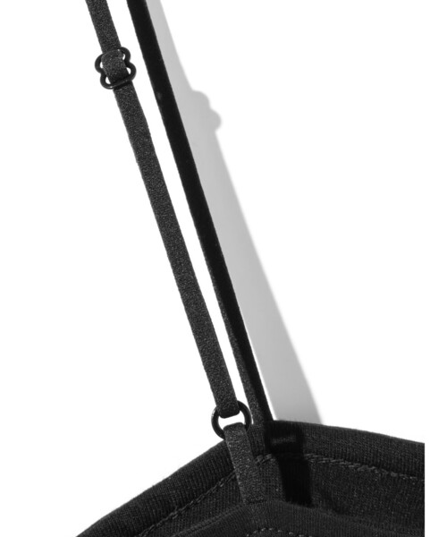 MIDIUMISOLID（ミディウミソリッド）の「MIDIUMISOLID for Ladies パッド入りチューブトップ（Tシャツ/カットソー・レディース・ブラック/オフホワイト・FREE）」の15枚目の写真