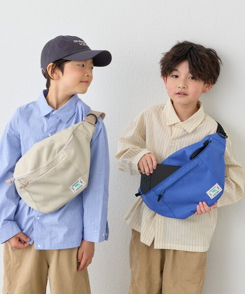 CIAOPANIC TYPY（チャオパニックティピー）の「【KIDS】 ゲーム機も楽々収納 ！マルチカラー２WAYバッグ【minepack】（ボディバッグ/ウエストポーチ・キッズ・パープル/ベージュ/ベビーピンク/ブラック/ブルー・ONE SIZE）」の11枚目の写真