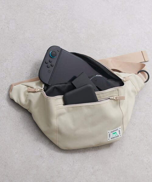 CIAOPANIC TYPY（チャオパニックティピー）の「【KIDS】 ゲーム機も楽々収納 ！マルチカラー２WAYバッグ【minepack】（ボディバッグ/ウエストポーチ・キッズ・パープル/ベージュ/ベビーピンク/ブラック/ブルー・ONE SIZE）」の21枚目の写真