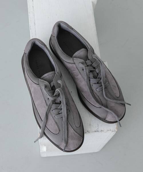 SENSE OF PLACE by URBAN RESEARCH（センスオブプレイスバイアーバンリサーチ）の「【S~Lサイズ/軽量】『抗菌/消臭』コンビジャーマントレーナースニーカー（スニーカー・レディース・グレー/アイボリー/ブラック・MEDIUM/SMALL/LARGE）」の20枚目の写真