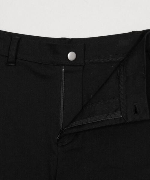 WEGO（ウィゴー）の「WEGO/【26年春夏新作】ツイルマイクロショートパンツ（スラックス・レディース・ブラック/その他1・FREE）」の19枚目の写真