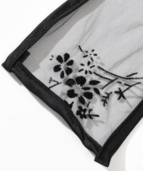 ZAKKA-BOX（ザッカボックス）の「シアーリボンスカーフ（バンダナ/スカーフ・レディース・ブラック系その他2/ブラック系その他・FREE）」の11枚目の写真