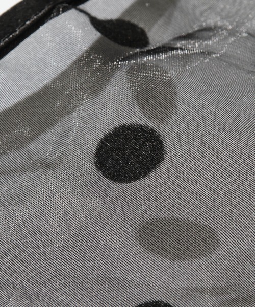 ZAKKA-BOX（ザッカボックス）の「シアーリボンスカーフ（バンダナ/スカーフ・レディース・ブラック系その他2/ブラック系その他・FREE）」の16枚目の写真