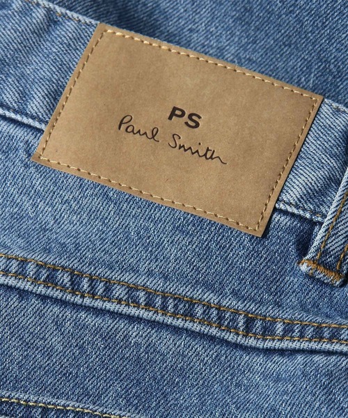 PS Paul Smith（ピーエスポールスミス）の「アンティークウォッシュ ワイドジーンズ / 162101 800Z（デニムパンツ・メンズ・インディゴブルー・XX-LARGE/X-LARGE/LARGE/MEDIUM/SMALL）」の6枚目の写真
