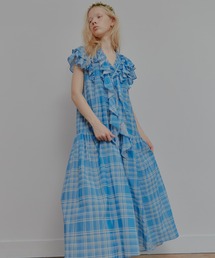 IRENENNE（アイレネ）の「プレイドプリントマキシドレス / Plaid Print Maxi Dress（ワンピース）」