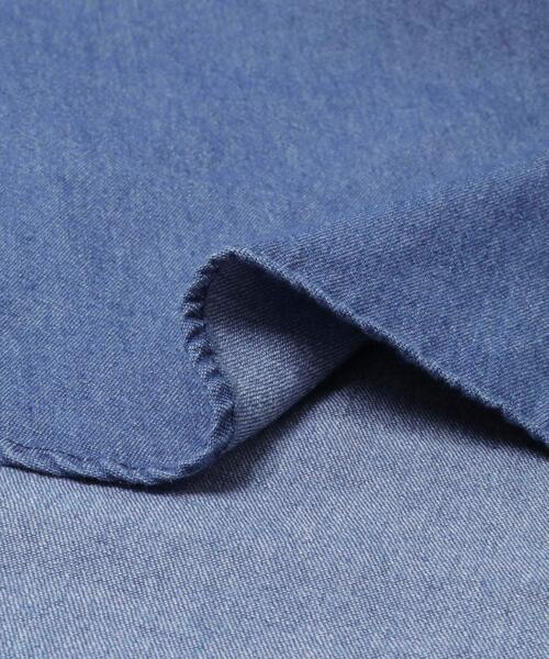 SENSE OF PLACE by URBAN RESEARCH（センスオブプレイスバイアーバンリサーチ）の「スタッズデニムシャツ（シャツ/ブラウス・レディース・インディゴブルー/ライトグレー/ブラック・ONE）」の12枚目の写真